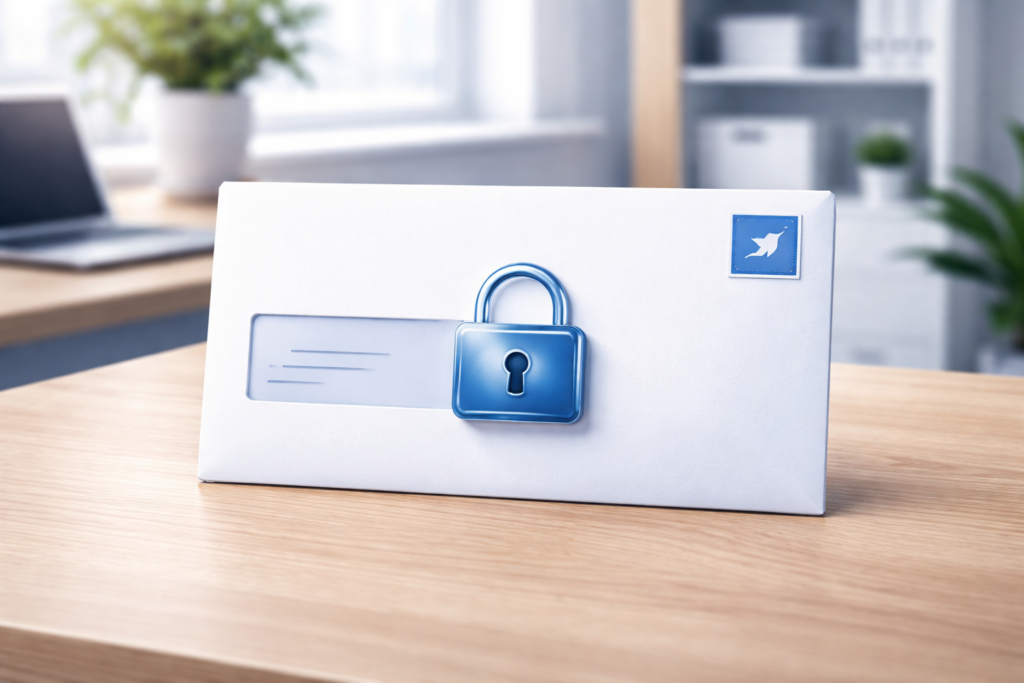 Lohnabrechnung sicher versenden – DSGVO-konformer Briefversand Büroservice Weis