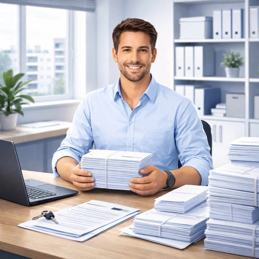 Kuvertierservice oder selbst kuvertieren – Büroservice Weis Heidenau